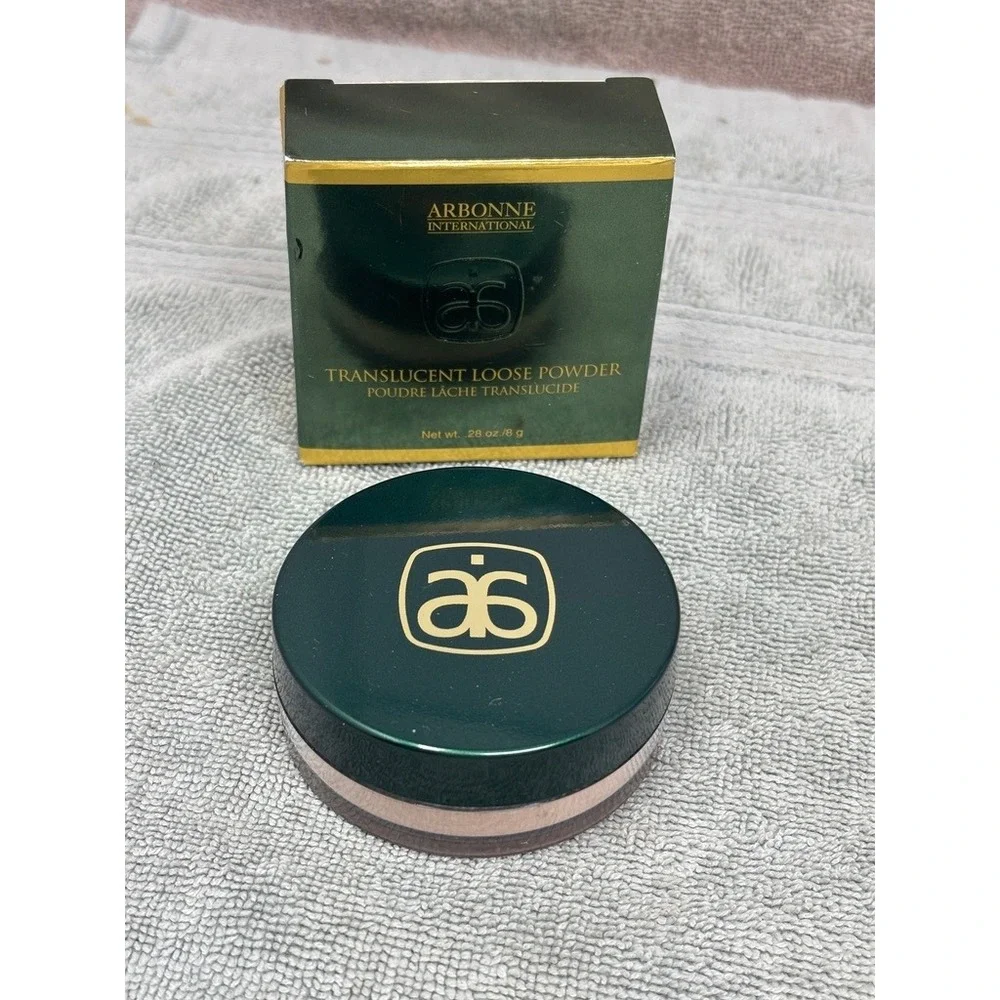 Arbonne International Translucent Loose Powder No 1 Face Setting Makeup 0.39oz
